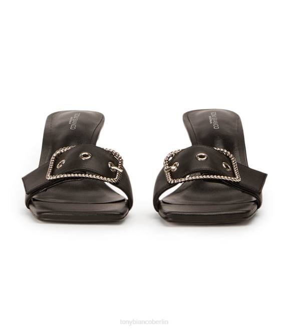 niedrige Absätze| de Tony Bianco Frauen Amy Heels schwarzes Nappaleder 4624273